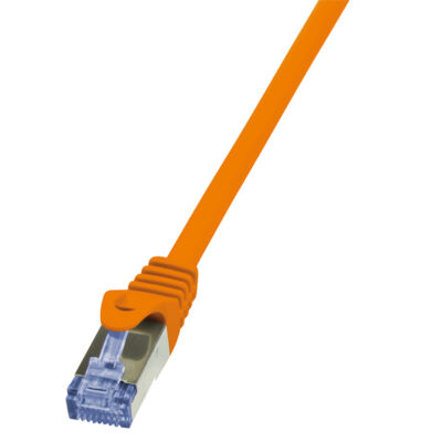 LogiLink Patch kábel PrimeLine, Cat.6A, S/FTP, narancssárga, 3 m