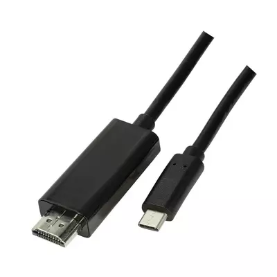 Logilink USB 3.2 Gen 1x1 USB-C  M és HDMI 2.0 kábel, 3m
