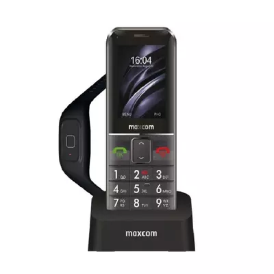 Maxcom MM735BB mobiltelefon SOS karpereccel, extra nagy gombokkal (magyar nyelvű menüvel)