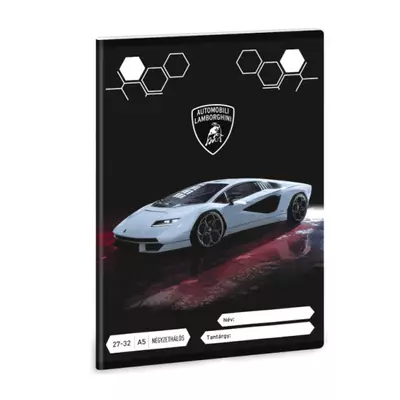 Ars Una: Lamborghini Countach kockás füzet A/5 27-32