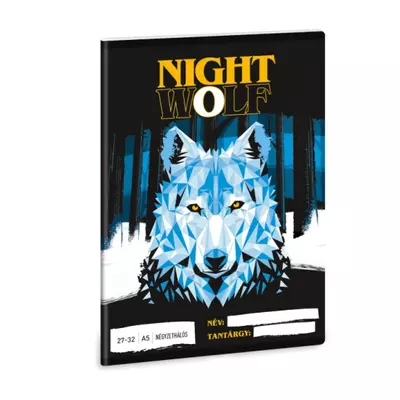 Ars Una: Night Wolf kockás füzet A/5 27-32