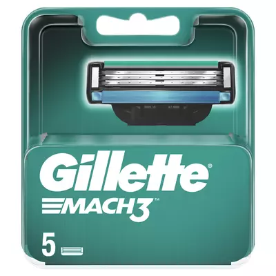 Gillette Mach 3 borotva penge 5db