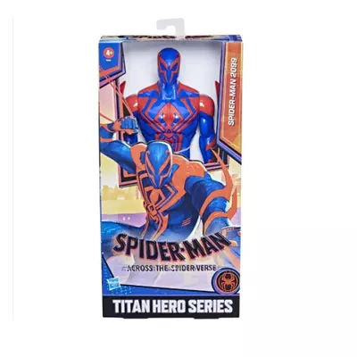 Pókember: A pókverzumon át - Titan Hero Series Pókember 2099 játékfigura 30cm-es - Hasbro