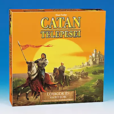 Catan telepesei kiegészítés - Lovagok és városok - Piatnik