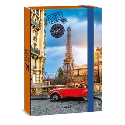 Ars Una: Cities - Párizs A4-es füzetbox 4cm-es gerincvastagsággal