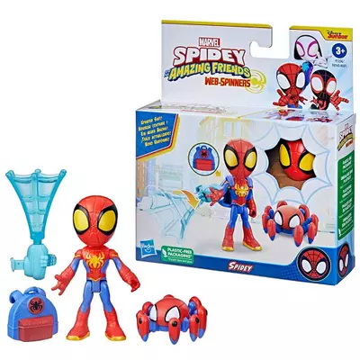 Pókember: Póki és csodálatos barátai - Póki 10cm-es akciófigura kiegészítőkkel - Hasbro