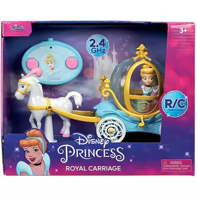 Disney RC: Hamupipőke távirányítós hintója játékfigurával 2,4GHz 28cm - Simba Toys