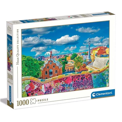 Barcelona - Güell park 1000db-os puzzle - Clementoni