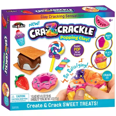 Cra-Z-Art: Create & Crack - Sütigyár roppanós gyurmával és kiegészítőkkel