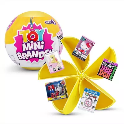 Toy Mini Brands: Mini játékok 5db-os meglepetés csomag 3. széria