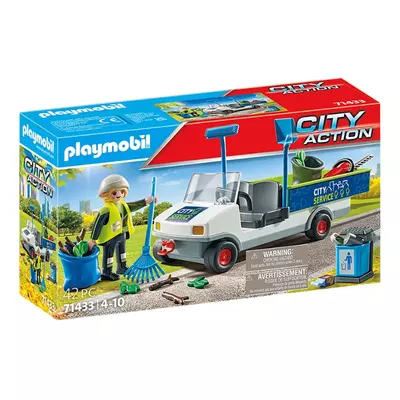 Playmobil: Várostakarítás elektromos járművel (71433)