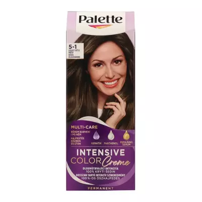Palette Intensive Color Creme hajfesték hamvas világosbarna 5-1