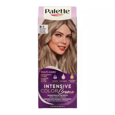 Palette Intensive Color Creme hajfesték hamvas extra világosszőke 9-1