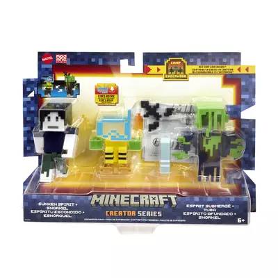 Minecraft: Creator Series csomag - Sunken Spirit és Snorkel - Mattel