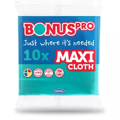 Bonus Pro Maxi általános törlőkendő 10/1 Zöld