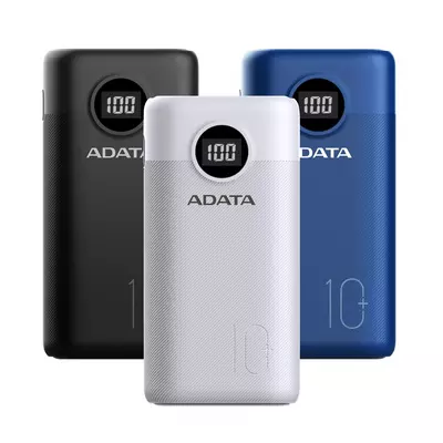 ADATA Power Bank 10000mAh AP10000QCD Fekete