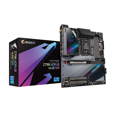 GIGABYTE Alaplap S1700 Z790 AORUS MASTER INTEL Z790, E-ATX