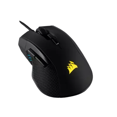 CORSAIR Vezetékes Egér Gaming, IRONCLAW RGB FPS/MOBA, 7 programozható gomb, RGB Világítás, 18000dpi, fekete