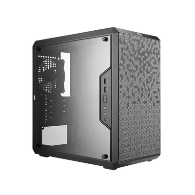 COOLER MASTER Ház Micro ATX MASTERBOX Q300L, Tápegység nélkül, Szürke