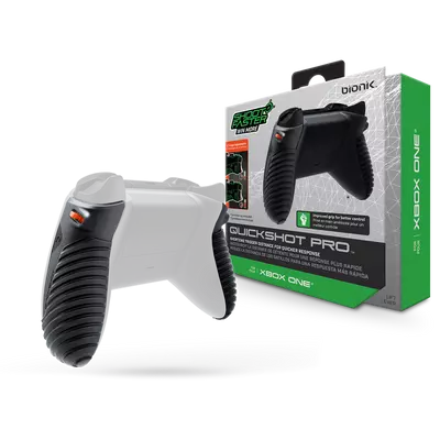 BIONIK XBOX One Kiegészítő Quickshot Pro Kontroller Ravasz csomag fekete, BNK-9076