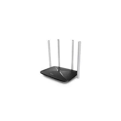 MERCUSYS Wireless Router Dual Band AC1200 1xWAN(100Mbps) + 3xLAN(100Mbps), AC12