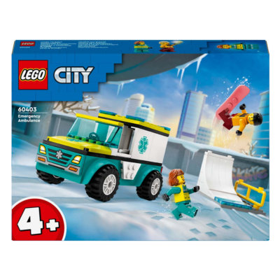 LEGO® City: Mentőautó és snowboardos (60403)