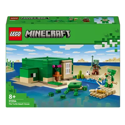 LEGO® Minecraft: A tengerparti teknősház (21254)