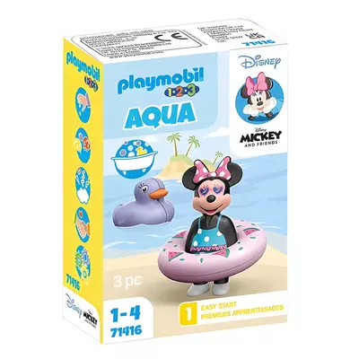 Playmobil: 1.2.3 & Disney: Minnie a strandon (71416)