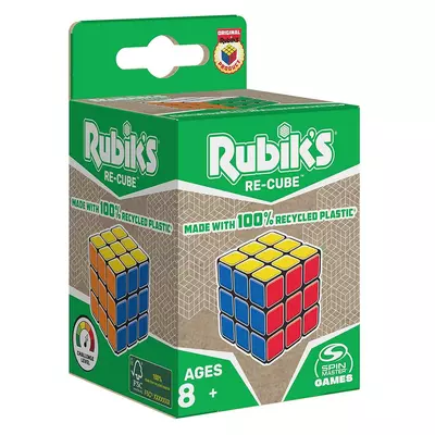 Rubik Re-Cube újrahasznosított 3x3 kocka - Spin Master