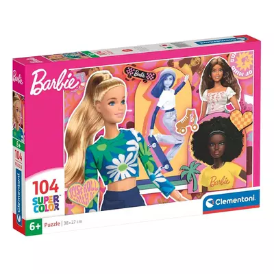 Csodálatos Barbie babák 104db-os Supercolor puzzle - Clementoni