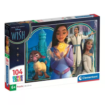 Disney Kívánság 104db-os Supercolor puzzle - Clementoni
