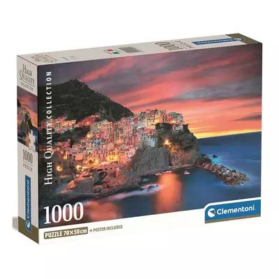 Manarola HQC 1000db-os Compact puzzle 70x50cm - Clementoni