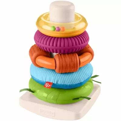 Fisher-Price: Sensory Rock-A-Stack™ gyűrűpiramis - Mattel