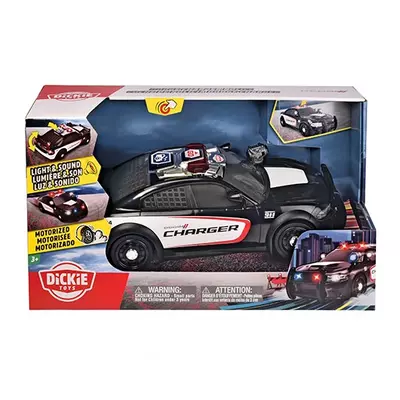 Rendőrségi Dodge Charger fénnyel és hanggal 33cm - Dickie Toys