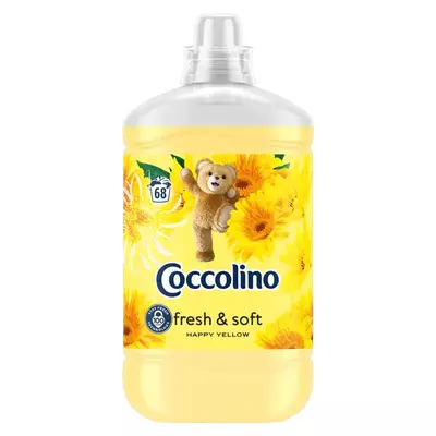 Coccolino Happy Yellow öblítőkoncentrátum 1,7L