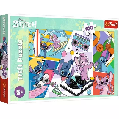 Disney Lilo & Stitch emlékei 100db-os puzzle - Trefl