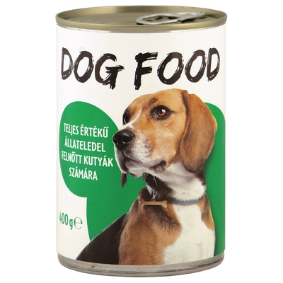 Doog Food kutyakonzerv felnőtt kutyák számára 400g