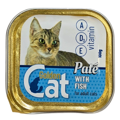 Goldencat halas alutálkás macskaeledel 100g
