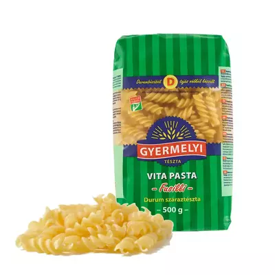 Gyermelyi Vita Pasta orsó/fusili durum száraztészta 500 g