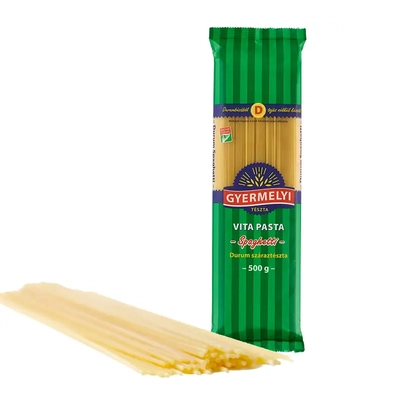 Gyermelyi Vita Pasta durum spagetti száraztészta 500g