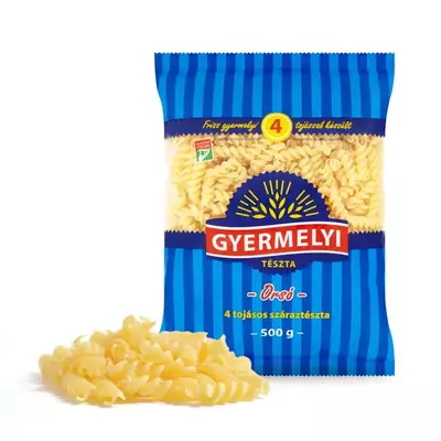 Gyermelyi orsó 4 tojásos száraztészta 500 g