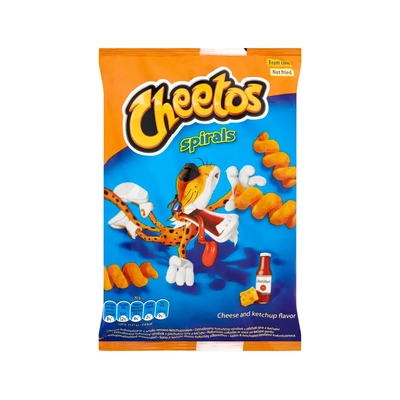 Cheetos sajtos-ketchupos spirál chips 30g