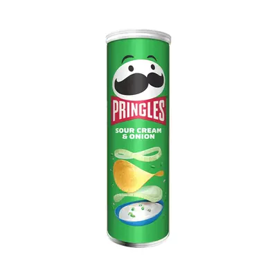 Pringles hagymás tejfölös snack 165g