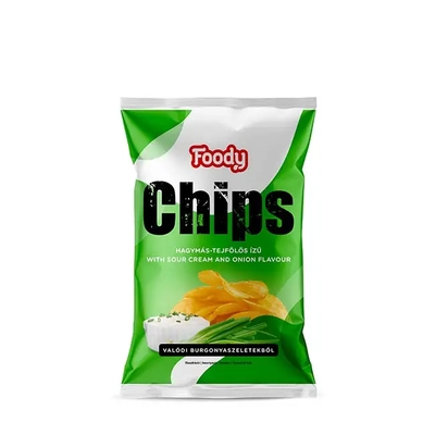 Foody hagymás-tejfölös chips 40g