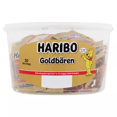 Haribo Goldbären gyümölcsízű gumicukorka 50 db