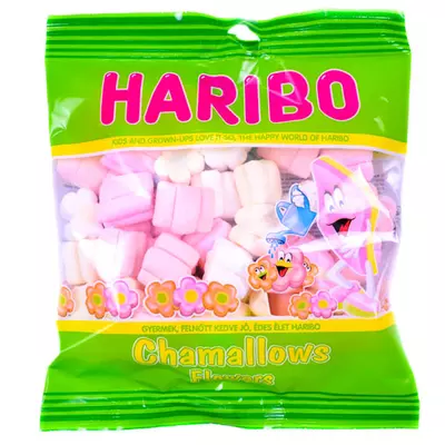 Haribo chamallows flowers habcukor 100g