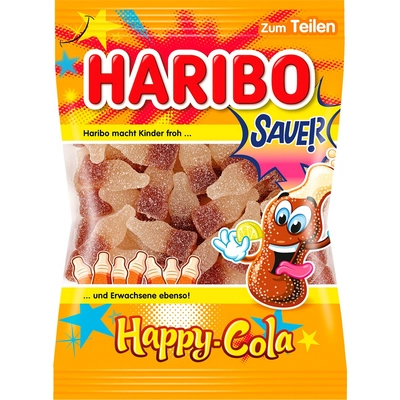 Haribo happy cola fizz gumicukor 80g