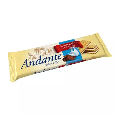 Andante ostya csoki-tej 130g