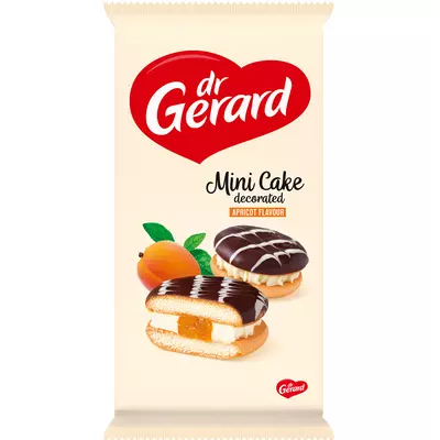 Dr. Derard sárgabarackos mini cake 165g