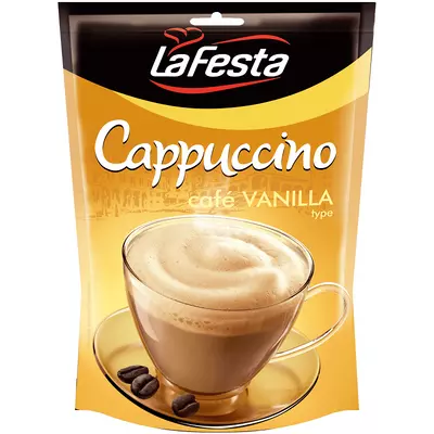 La Festa vanilia ízű capuccino italpor 100g